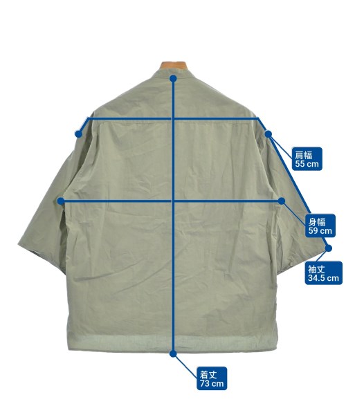 BRACTMENT（ブラクトメント）カジュアルシャツ カーキ サイズ:36(S位) メンズ/2200629500044