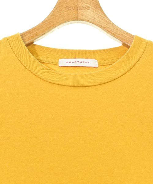 BRACTMENT（ブラクトメント）Tシャツ・カットソー 黄 サイズ:36(XS位) メンズ/2200609205099