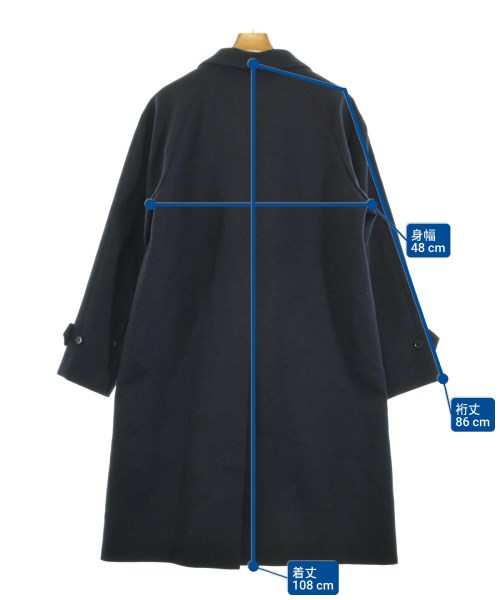 BRACTMENT（ブラクトメント）チェスターコート 紺 サイズ:40(M位) メンズ/2200636417281