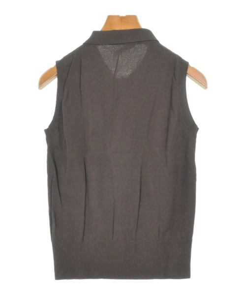 CURRENTAGE（カレンテージ）ベスト/ノースリーブ 茶 サイズ:-(S位) レディース/2200622041841