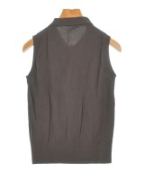 CURRENTAGE（カレンテージ）ベスト/ノースリーブ 茶 サイズ:-(S位) レディース/2200622041841