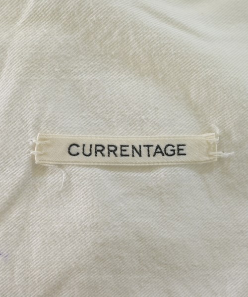 CURRENTAGE（カレンテージ）オールインワン/サロペット 白 サイズ:1(S位) レディース/2200636193024