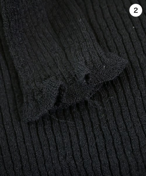 CURRENTAGE（カレンテージ）ニット・セーター 黒 サイズ:-(XS位) レディース/2200626936150