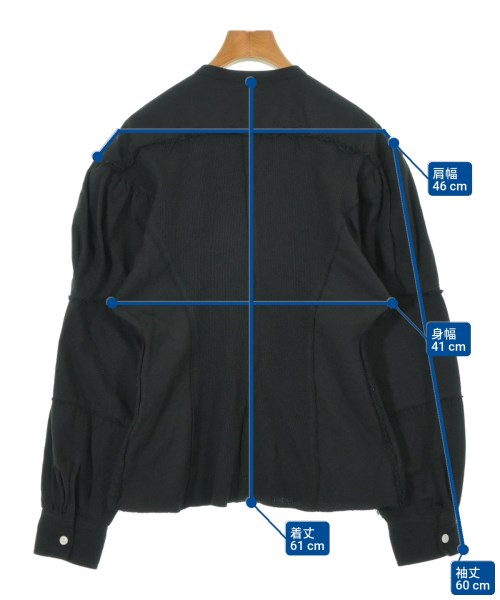 CURRENTAGE（カレンテージ）カーディガン 黒 サイズ:F レディース/2200622055046