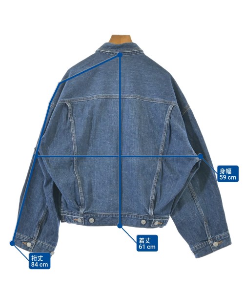 CURRENTAGE（カレンテージ）デニムジャケット 紺 サイズ:1(S位) レディース/2200616385098