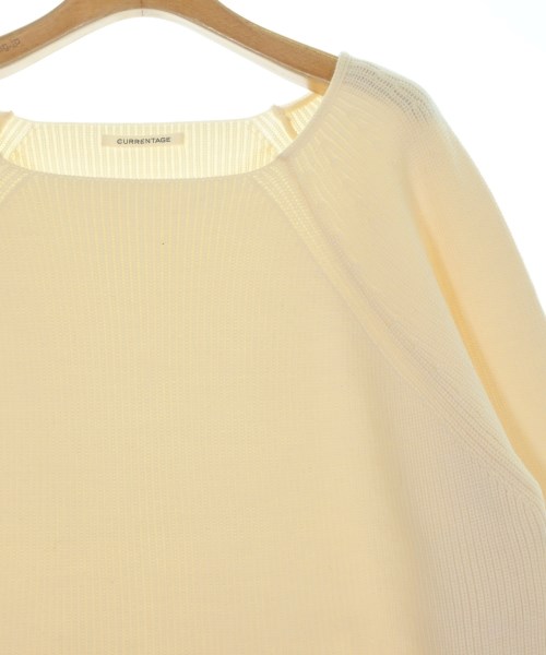 CURRENTAGE（カレンテージ）ニット・セーター 白 サイズ:F レディース/2200628779267