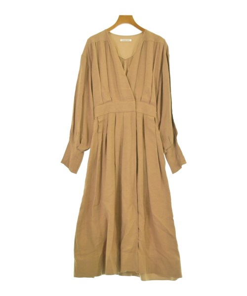 CURRENTAGE(カレンテージ)ワンピース ベージュ サイズ:M/2200667213135