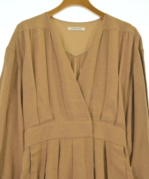 CURRENTAGE（カレンテージ）ワンピース ベージュ サイズ:M レディース/2200667213135