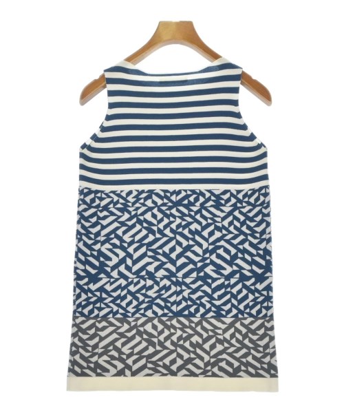 CURRENTAGE（カレンテージ）ベスト/ノースリーブ 青 サイズ:-(S位) レディース/2200670954049