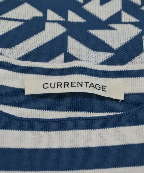 CURRENTAGE（カレンテージ）ベスト/ノースリーブ 青 サイズ:-(S位) レディース/2200670954049