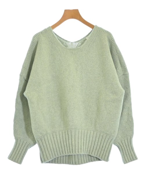 CURRENTAGE(カレンテージ)ニット・セーター 緑 サイズ:F/2200670580033