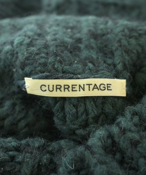 CURRENTAGE（カレンテージ）ニット・セーター 緑 サイズ:F レディース/2200654420010