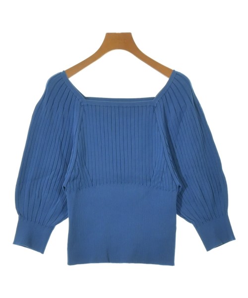 CURRENTAGE(カレンテージ)ニット・セーター 青 サイズ:-(XS位)/2200647937013