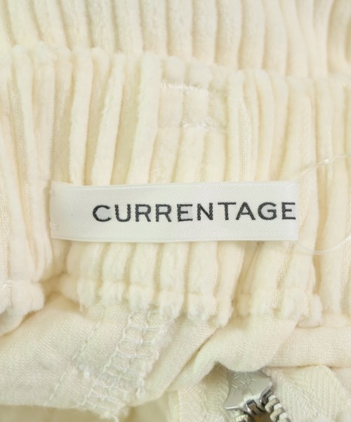 CURRENTAGE（カレンテージ）デニムパンツ 白 サイズ:1(S位) レディース/2200648711247