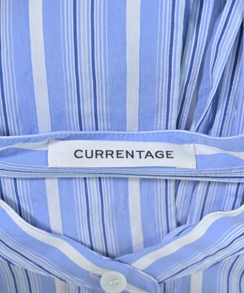 CURRENTAGE（カレンテージ）ブラウス 青 サイズ:F レディース/2200655788058