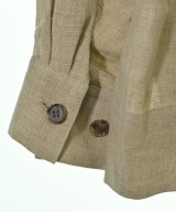 CURRENTAGE（カレンテージ）ノーカラージャケット ベージュ サイズ:ONE レディース/2200659181305