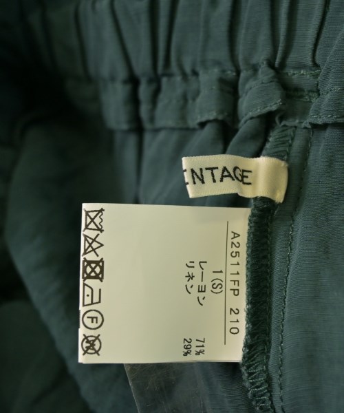 CURRENTAGE（カレンテージ）その他 緑 サイズ:1(S位) レディース/2200634975028