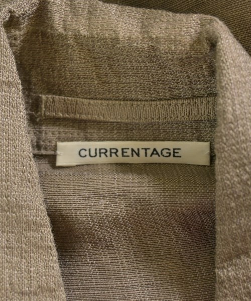 CURRENTAGE（カレンテージ）カジュアルジャケット カーキ サイズ:F レディース/2200646136561