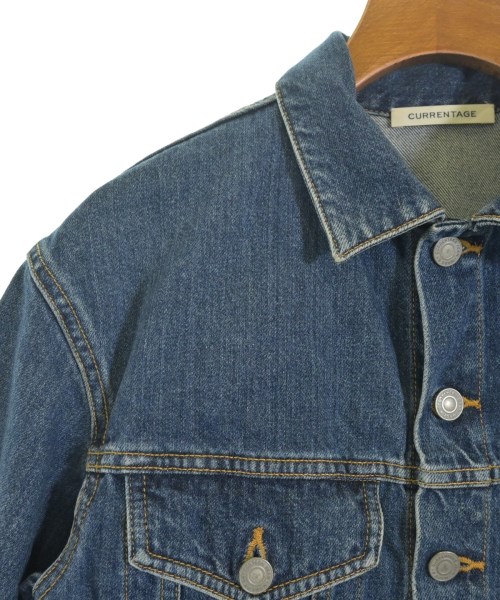 CURRENTAGE（カレンテージ）デニムジャケット 青 サイズ:1(S位) レディース/2200640064068