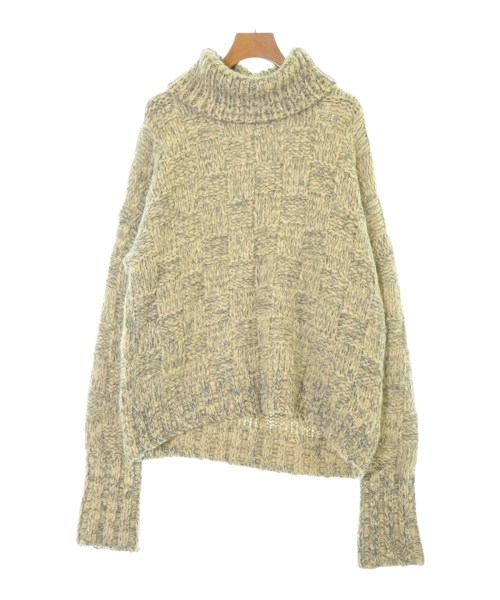 CURRENTAGE(カレンテージ)ニット・セーター 黄 サイズ:F/2200650198050