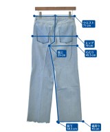 CURRENTAGE（カレンテージ）デニムパンツ 青 サイズ:1(S位) レディース/2200661378113