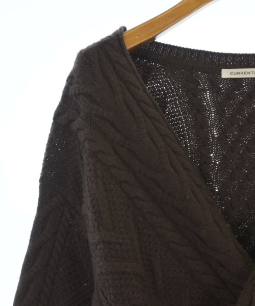 CURRENTAGE（カレンテージ）カーディガン 茶 サイズ:F レディース/2200668558037