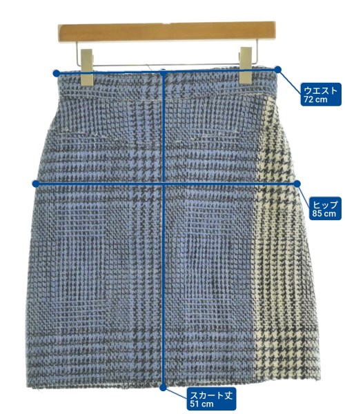 CURRENTAGE（カレンテージ）ひざ丈スカート その他（柄物・カラフル） サイズ:1(S位) レディース/2200664479046