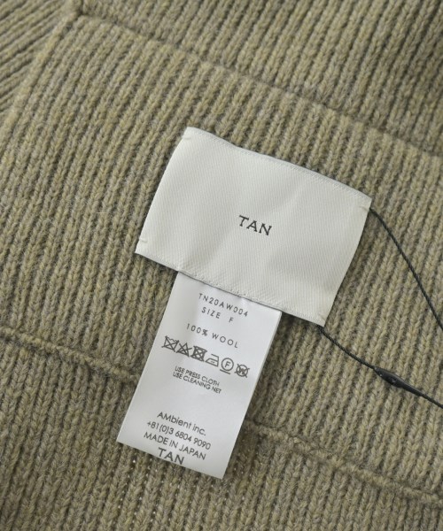 TAN（タン）マフラー カーキ サイズ:- レディース/2200644818278