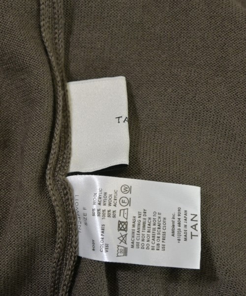 TAN（タン）ニット・セーター 茶 サイズ:F レディース/2200658939037