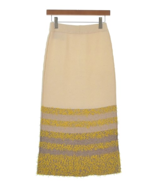 TAN(タン)ロング・マキシ丈スカート 白 サイズ:F/2200650486072