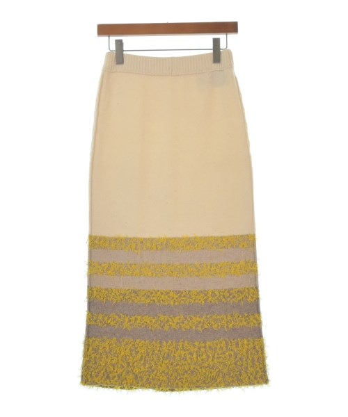 TAN（タン）ロング・マキシ丈スカート 白 サイズ:F レディース/2200650486072