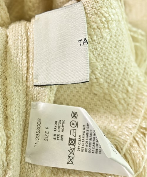 TAN（タン）ベスト 黄 サイズ:F レディース/2200658555121