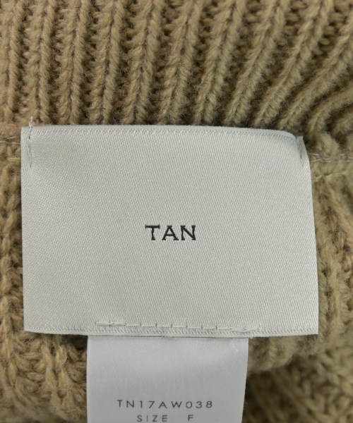 TAN（タン）ベスト ベージュ サイズ:F レディース/2200637307093