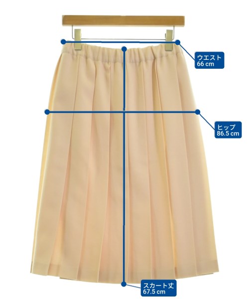 Charpentier de Vaisseau（シャルパンティエドゥヴェッソ）ひざ丈スカート ベージュ サイズ:1(S位) レディース/2200675524032