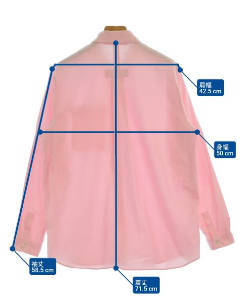 Charpentier de Vaisseau（シャルパンティエドゥヴェッソ）カジュアルシャツ ピンク サイズ:2(M位) メンズ/2200668648066