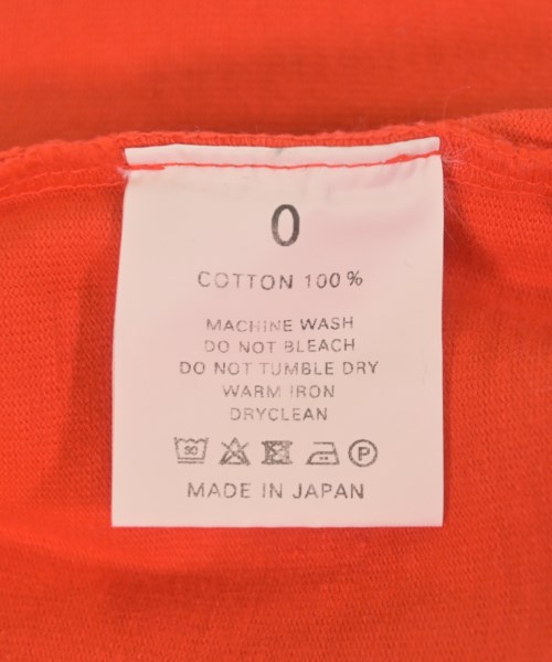 Charpentier de Vaisseau（シャルパンティエドゥヴェッソ）Tシャツ・カットソー オレンジ サイズ:0(XS位) レディース/2200717337064