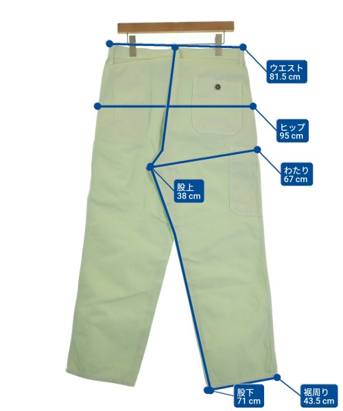 ICHI Antiquites（イチアンティークス）デニムパンツ 緑 サイズ:-(XL位) レディース/2200647915059