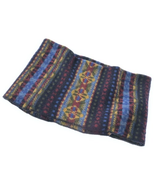 NOR'EASTERLY(ノアイースターリー)マフラー 紺 サイズ:-/2200648616023