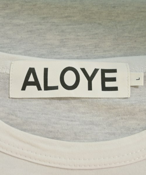 ALOYE（アロイ）Tシャツ・カットソー 白 サイズ:L メンズ/2200559990052