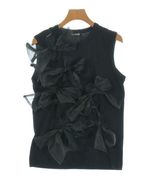MIYAO(ミヤオ)ノースリーブ 黒 サイズ:S/2200655980063