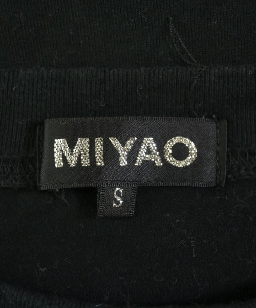 MIYAO（ミヤオ）Tシャツ・カットソー 黒 サイズ:S レディース/2200707791173