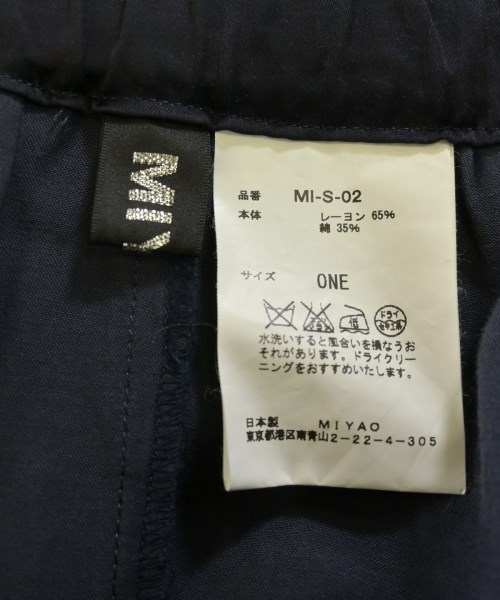 MIYAO（ミヤオ）ひざ丈スカート 紺 サイズ:ONE レディース/2200730611172
