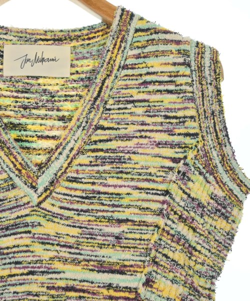 JUN MIKAMI（ジュンミカミ）ベスト/ノースリーブ 黄 サイズ:-(M位) レディース/2200634779022