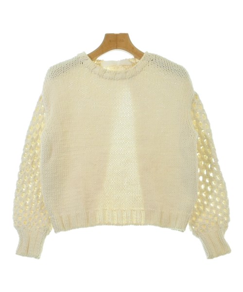 JUN MIKAMI(ジュンミカミ)ニット・セーター 白 サイズ:F/2200639615035