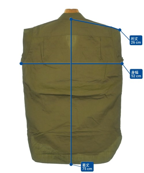 JUN MIKAMI（ジュンミカミ）カジュアルシャツ カーキ サイズ:F レディース/2200639615042