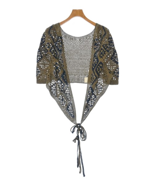 JUN MIKAMI(ジュンミカミ)カーディガン カーキ サイズ:-(XS位)/2200639615059