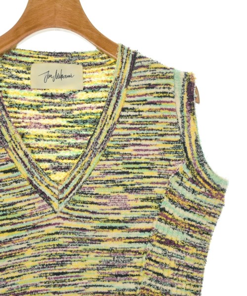 JUN MIKAMI（ジュンミカミ）ベスト 黄 サイズ:F レディース/2200628821010