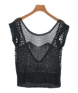 JUN MIKAMI（ジュンミカミ）ベスト 黒 サイズ:-(S位) レディース/2200651505185