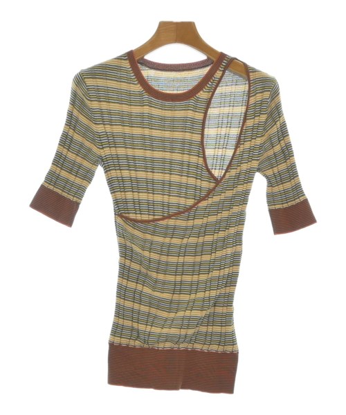 JUN MIKAMI(ジュンミカミ)ニット・セーター 黄 サイズ:-(XS位)/2200665232084