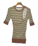 JUN MIKAMI（ジュンミカミ）ニット・セーター 黄 サイズ:-(XS位) レディース/2200665232084